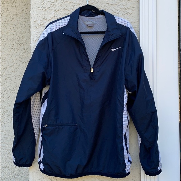 nike jacket mens blue